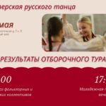 Результаты заочного отбора на XVII Мастерскую русского танца