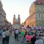 Фестивальный концерт на главной площади города Гнезно